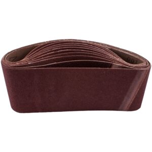 SANDING BELT 100 X 530MM 60 GRIT 10/PACK