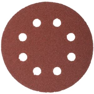 SANDING DISC 115MM 60 GRIT WITH HOLES 10/PK HOOK AND LOOP
