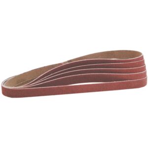 POWERFILE SANDING BELT 6 X 451MM 100 GRIT 2/PK