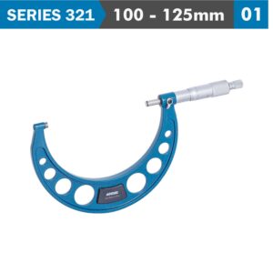 OUTSIDE MICROMETER 100-125MM 0.006MM ACC. 0.01MM GRAD.
