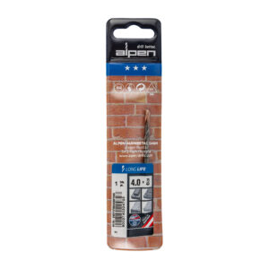 MASONRY DRILL BIT LONG LIFE 4 X 75MM