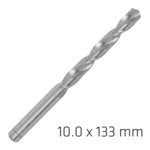 ALPEN PRO HSS 10MM DRILL DIN 338 RN 135 SPLIT POINT PLASTIC WALLET