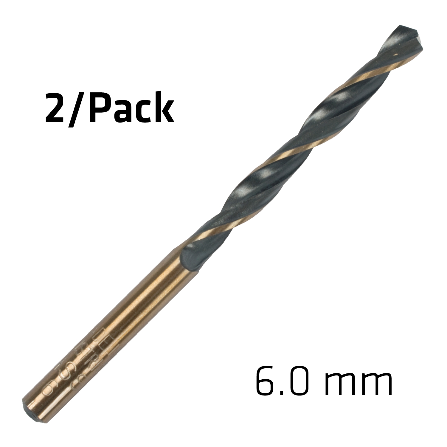 HSS SPRINT MASTER 6.0MM X2 SLEEVED DIN338 ALPEN DRILL BIT