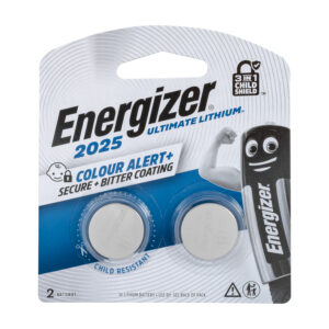 CR2025 3V BP2 BATTERY ULT LITHIUM COIN 3 IN 1 ENERGIZER