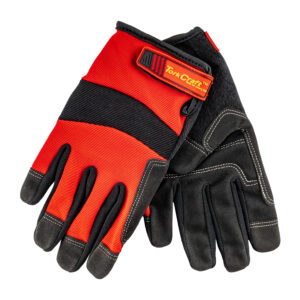 WORK GLOVE SMALL- ALL PURPOSE RED WITH TOUCH FINGER