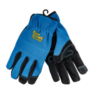 GLOVE BLUE SMALL WITH PU PALM MULTI PURPOSE