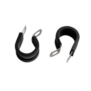 HOSE CLAMP 19MM X 12MM B/WIDTH RUBBER LINED BULK