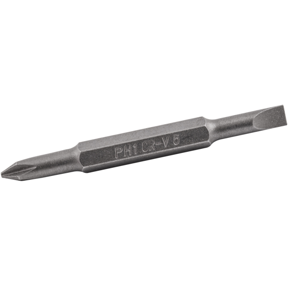 REPLACEMENT BIT 65MM DOUBLE ENDED 6MM.SL5MM/PH1 FOR KT2677