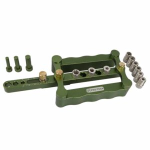 DOWEL JIG SELF-CENTERING 6/8/10MM ALUM. 16MM - 60MM RANGE