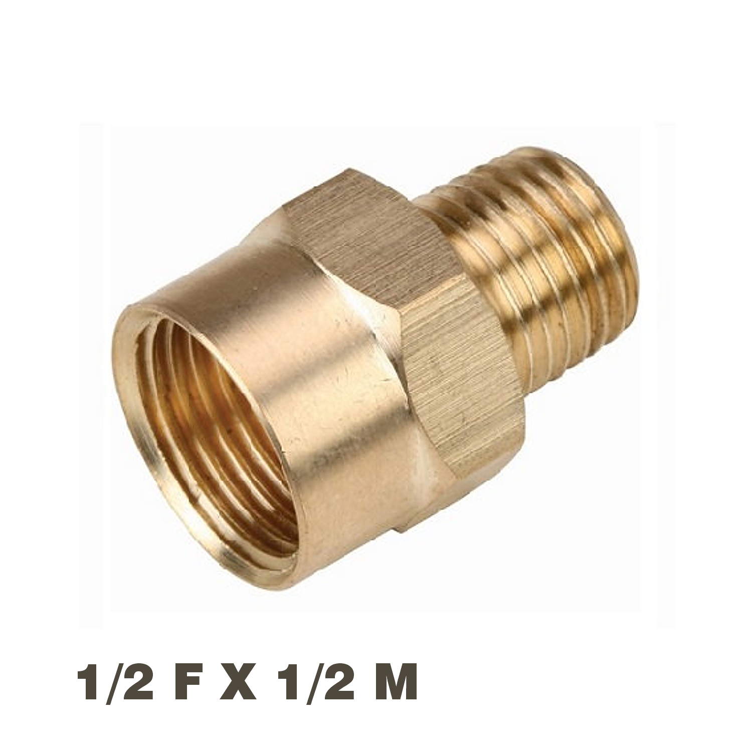 REDUCER BRASS 1/2X1/2 M/F