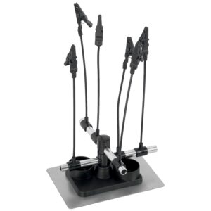 AIRBRUSH HOLDER WITH 6 CLIPS