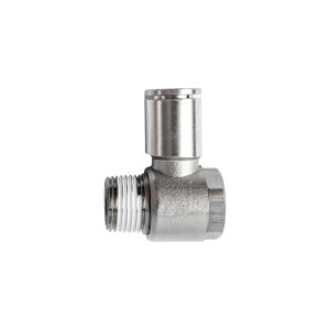 METAL SWIV. ELBOW 10MM X 3/8' M