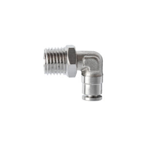 METAL PU FITTING ELBOW 4MM 1/4' M