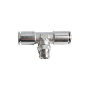 METAL PU FITTING T-JOINT 10MM 1/4' M