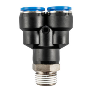 PU HOSE FITTING Y JOINT 16MM - 1/2'M