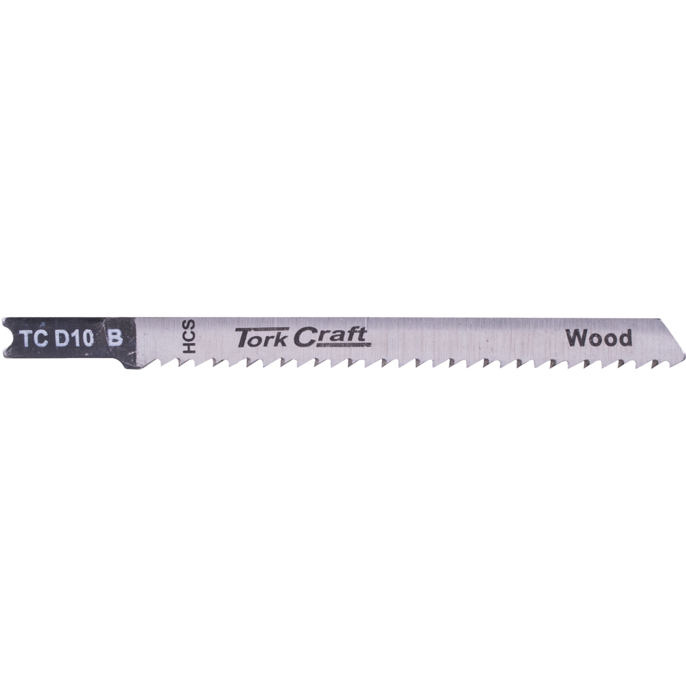 U-SHANK JIGSAW BLADE 10TPI FOR WOOD 2.5MM 5PC