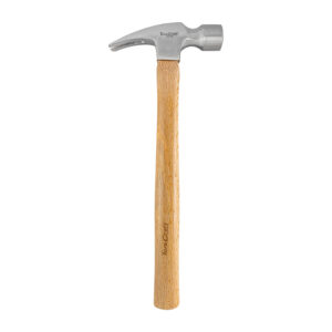 HAMMER CLAW 700G (24OZ) WOODEN HANDLE 280MM & FULL POL HEAD