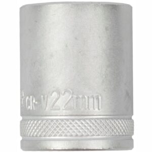 SOCKET 22MM X 29.8MM 1/2' DRIVE CRV 12 POINT