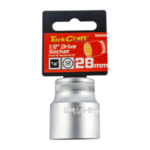 SOCKET 28MM X 41.8MM 1/2' DRIVE CRV 12 POINT