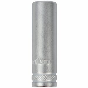 SOCKET 10MM 1/4' DR DEEP SOCKET CRV 12 POINT
