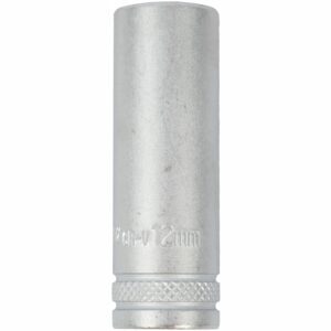 SOCKET 12MM 1/4' DR DEEP SOCKET CRV 12 POINT
