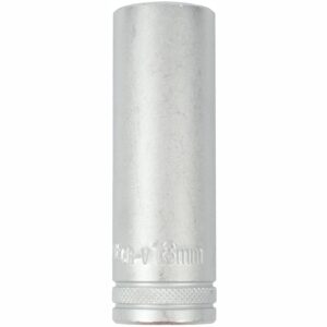 SOCKET 18MM 1/2' DR DEEP SOCKET CRV 12 POINT