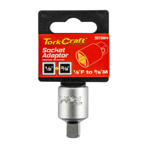 SOCKET ADAPTOR 1/2F X 3/8M SQUARE