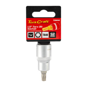SOCKET BIT 1/2'DR TORX T40 S2 MATERIAL