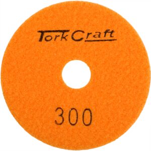 100MM DIAMOND POLISHING PAD 300 GRIT DRY USE