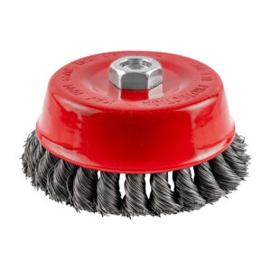 WIRE CUP BRUSH TWISTED 125MMXM14 BLISTER